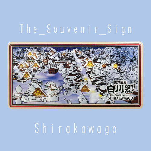 岐阜 E 白川郷 全景冬