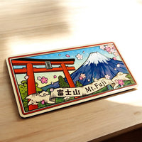 富士山 F 富士山と鳥居