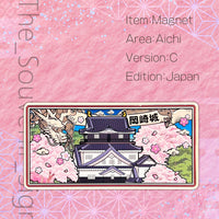 Aichi C Okazaki castle Magnet