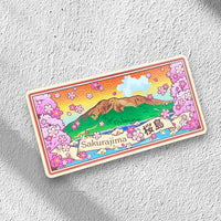 Kagoshima C Sakurajima Magnet