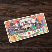 Kumamoto B 3motifs Magnet