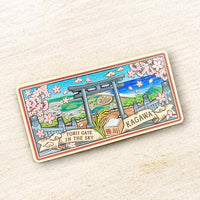 Kagawa D The Torii Gate in the Sky Magnet