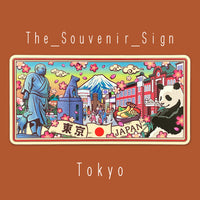 Tokyo J 5motifs Magnet
