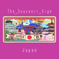 Japan F 5 Motif Magnet